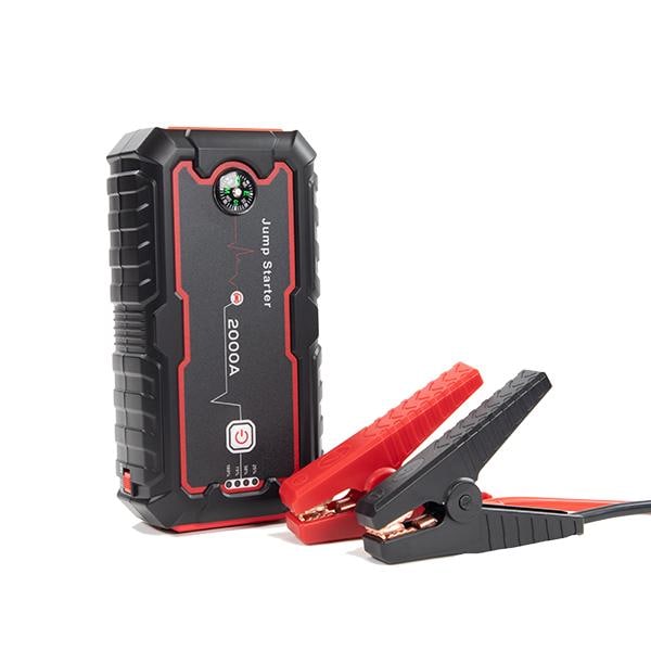 Car jump starter 12V gas and diesel cars up to 8.0L gas and 6.5L diesel engines (200